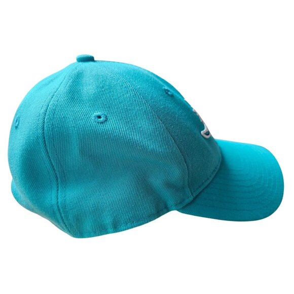 Miami Dolphins 9Forty Adjustable New Era NFL Hat Teal Orange Polyester OSFM - Picture 8 of 8